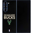 NBA Milwaukee Bucks Standard - Black Galaxy Z Fold6 Skin