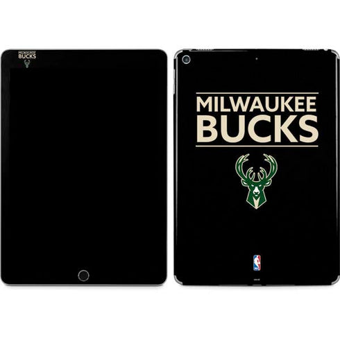 NBA Milwaukee Bucks Standard - Black iPad Skins