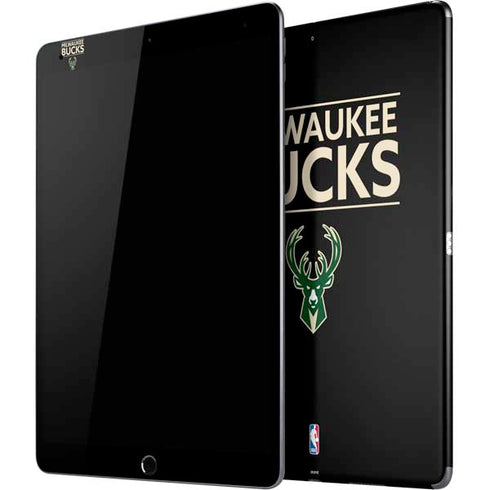 NBA Milwaukee Bucks Standard - Black iPad Skins