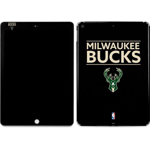 NBA Milwaukee Bucks Standard - Black Apple iPad Skin