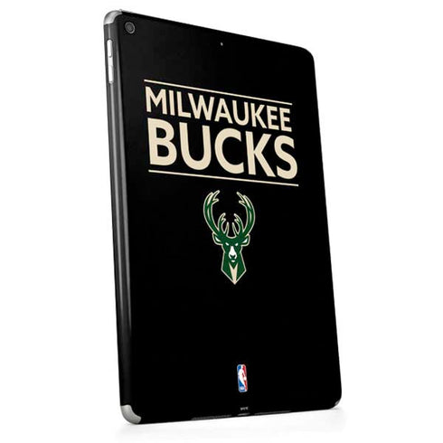 NBA Milwaukee Bucks Standard - Black Apple iPad Skin