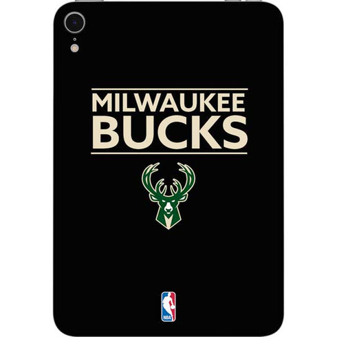 NBA Milwaukee Bucks Standard - Black Apple iPad Mini Skin