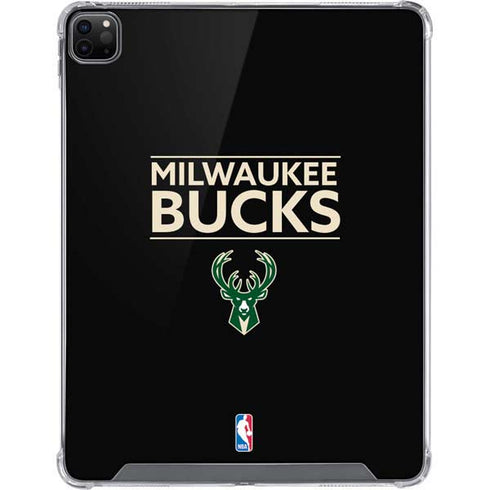 NBA Milwaukee Bucks Standard - Black iPad Cases
