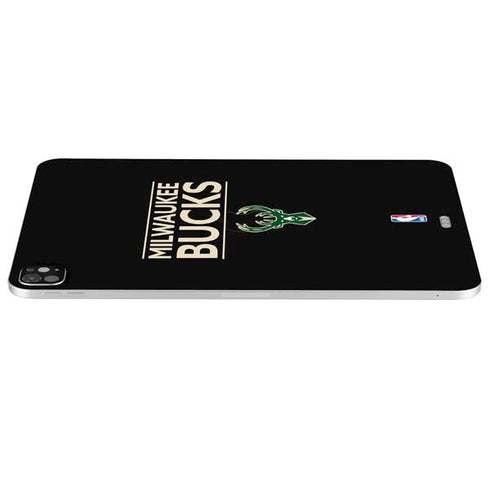 NBA Milwaukee Bucks Standard - Black iPad Pro 13in M4 (2024) Skin