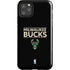 NBA Milwaukee Bucks Standard - Black iPhone Cases