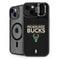 NBA Milwaukee Bucks Standard - Black iPhone 13 Kickstand Case