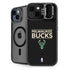NBA Milwaukee Bucks Standard - Black iPhone 14 Plus Kickstand Case