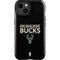 NBA Milwaukee Bucks Standard - Black iPhone 15 Impact Case