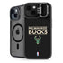 NBA Milwaukee Bucks Standard - Black iPhone 15 Kickstand Case