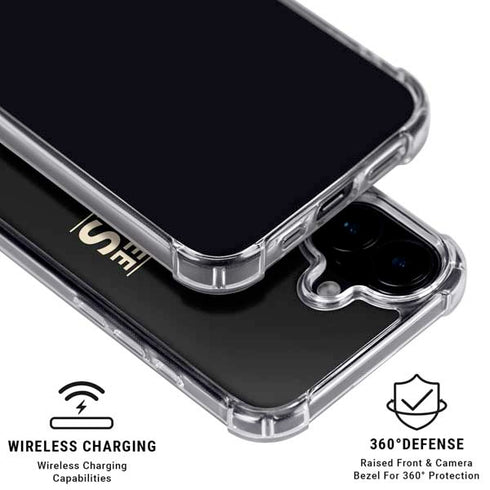 NBA Milwaukee Bucks Standard - Black iPhone 16 MagSafe Case