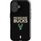 NBA Milwaukee Bucks Standard - Black iPhone 16 Plus Impact Case