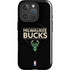 NBA Milwaukee Bucks Standard - Black iPhone 16 Pro Magsafe Impact Case