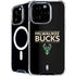 NBA Milwaukee Bucks Standard - Black iPhone 16 Pro Max MagSafe Case