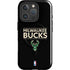 NBA Milwaukee Bucks Standard - Black iPhone 16 Pro Max Magsafe Impact Case