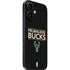 NBA Milwaukee Bucks Standard - Black iPhone 16 Skin
