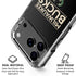 NBA Milwaukee Bucks Standard - Black iPhone 18 Pro Clear Case