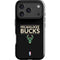 NBA Milwaukee Bucks Standard - Black iPhone 18 Pro Impact Case