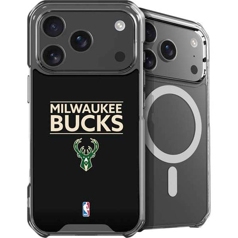 NBA Milwaukee Bucks Standard - Black iPhone 18 Pro Max MagSafe Case
