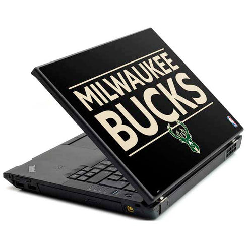 NBA Milwaukee Bucks Standard - Black Lenovo T420 Skin