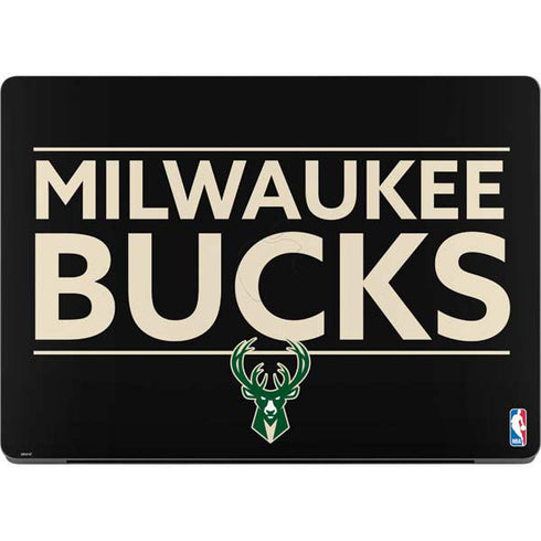 NBA Milwaukee Bucks Standard - Black Apple MacBook Pro 14-inch Skin
