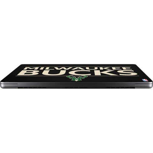 NBA Milwaukee Bucks Standard - Black Apple MacBook Pro 14-inch Skin