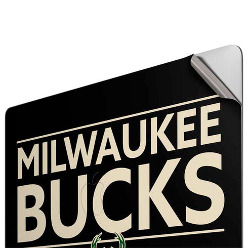 NBA Milwaukee Bucks Standard - Black Apple MacBook Pro 16-inch Skin