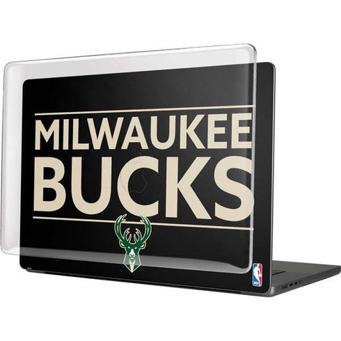 NBA Milwaukee Bucks Standard - Black MacBook Cases