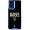 NBA Milwaukee Bucks Standard - Black Moto G 5G (2024) Clear Case