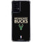 NBA Milwaukee Bucks Standard - Black Moto G Power 5G (2024) Clear Case