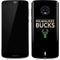 NBA Milwaukee Bucks Standard - Black Moto G6 Skin
