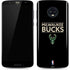 NBA Milwaukee Bucks Standard - Black Moto G6 Skin