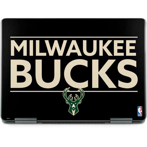NBA Milwaukee Bucks Standard - Black Notebook 9 Pro 13in (2017) Skin