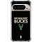 NBA Milwaukee Bucks Standard - Black Pixel 9/9 Pro Clear Case