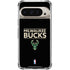 NBA Milwaukee Bucks Standard - Black Pixel 9/9 Pro Clear Case