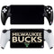NBA Milwaukee Bucks Standard - Black PlayStation Portal Remote Player Skin