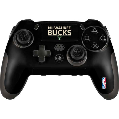 NBA Milwaukee Bucks Standard - Black PlayStation Scuf Vantage 2 Controller Skin