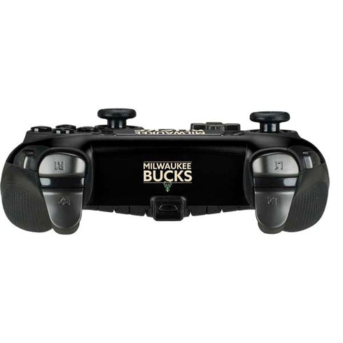 NBA Milwaukee Bucks Standard - Black PlayStation Scuf Vantage 2 Controller Skin