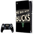 NBA Milwaukee Bucks Standard - Black PlayStation PS5 Skins