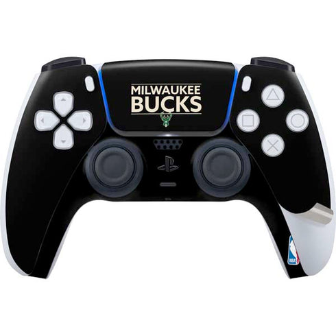 NBA Milwaukee Bucks Standard - Black PS5 Pro Bundle Skin