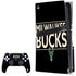 NBA Milwaukee Bucks Standard - Black PlayStation PS5 Skins