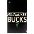 NBA Milwaukee Bucks Standard - Black PS5 Slim Digital Edition Console Skin