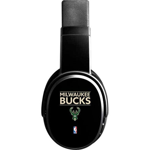 NBA Milwaukee Bucks Standard - Black Skullcandy Crusher Wireless Skin