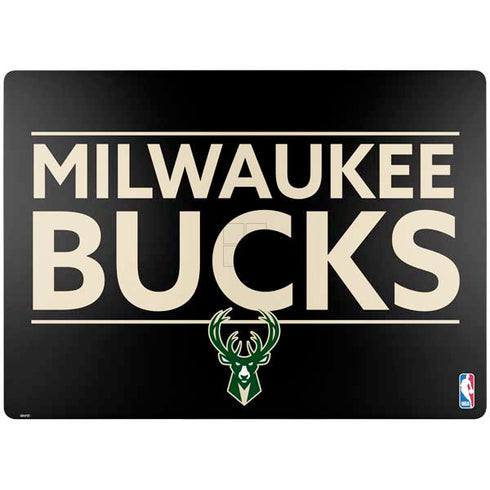NBA Milwaukee Bucks Standard - Black Surface Laptop 7 15in Skin