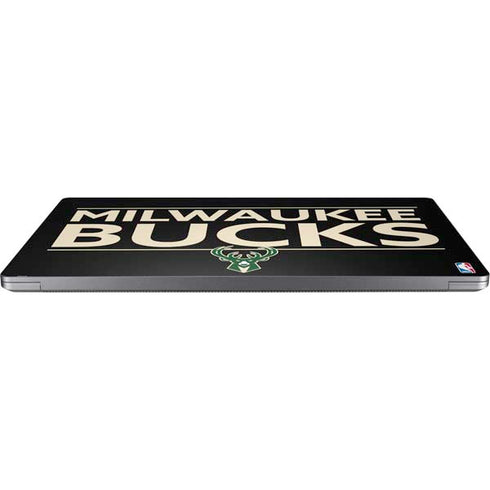 NBA Milwaukee Bucks Standard - Black Laptop Skins