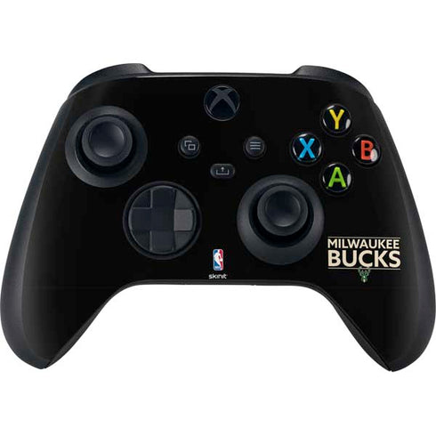 NBA Milwaukee Bucks Standard - Black Xbox Series X Bundle Skin