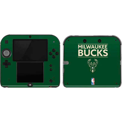 NBA Milwaukee Bucks Standard - Green Nintendo 2DS Skin