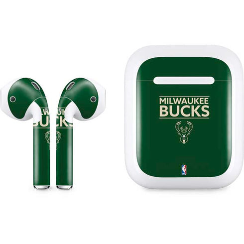 NBA Milwaukee Bucks Standard - Green Apple AirPods Skin