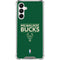 NBA Milwaukee Bucks Standard - Green Galaxy A16 5G Clear Case