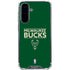 NBA Milwaukee Bucks Standard - Green Galaxy A36 5G Clear Case