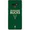 NBA Milwaukee Bucks Standard - Green Galaxy Note 9 Skin